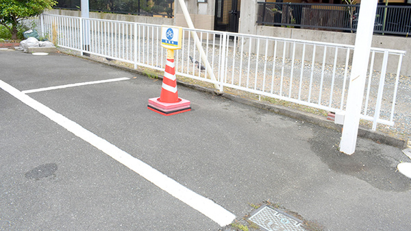 あい薬局丸塚店の駐輪場