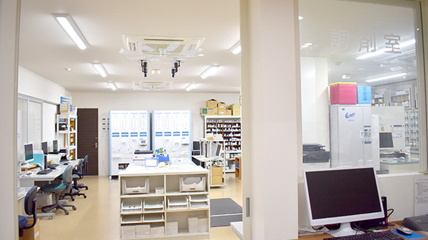 イケダ薬局の調剤室