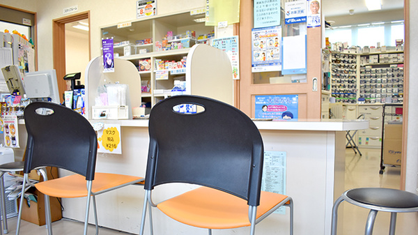 虹の薬局　多久店の受付/カウンター