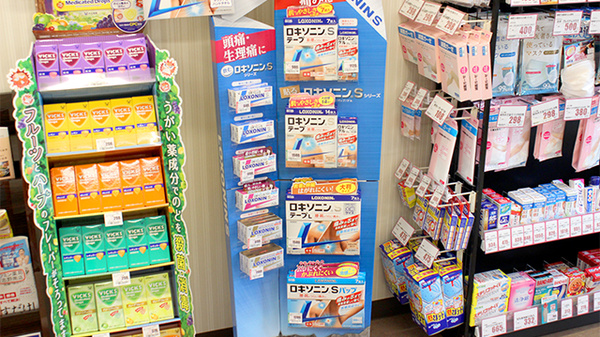 コクミン薬局習志野南店の一般医薬品