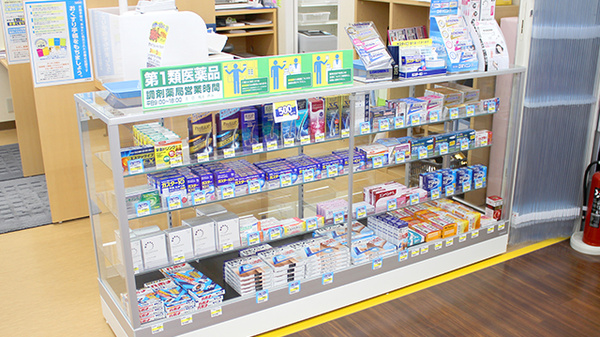 ハッピー調剤薬局青森浜館店の一般医薬品