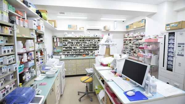 カモミール調剤薬局の調剤室