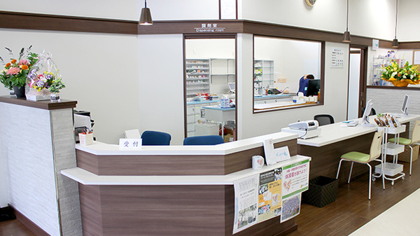 つくし薬局　さくらかわ店の受付/カウンター