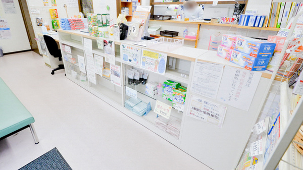 くすのき薬局の受付/カウンター