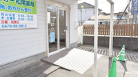 アイティオー松尾薬局の入口