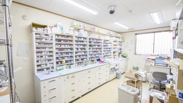 きたがた調剤薬局の調剤室