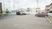 きたがた調剤薬局の駐車場