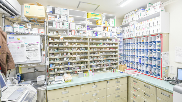 橿原調剤薬局　市役所前店の調剤室