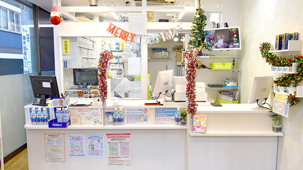 フォレスト薬局　秋葉原店の受付/カウンター