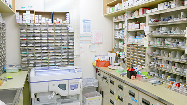 きよはらだい薬局の調剤室