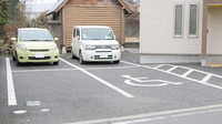 ゆず薬局の駐車場