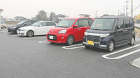 うさぎ薬局の駐車場