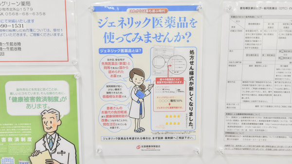 まないグリーン薬局のジェネリック対応