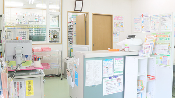 なでしこ薬局の受付/カウンター