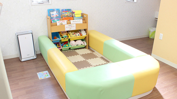 ふじいろ薬局のキッズ用設備
