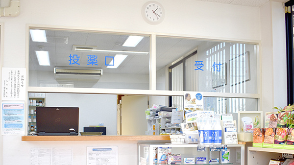 ハート薬局の受付/カウンター