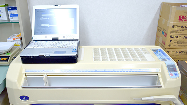 ハート薬局の調剤器具
