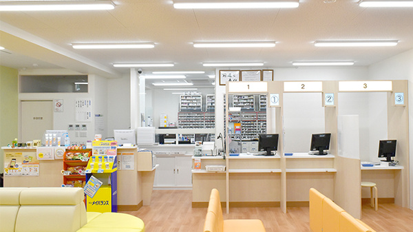 たんぽぽ薬局　交野店の受付/カウンター