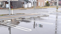 てまり新田薬局の駐車場