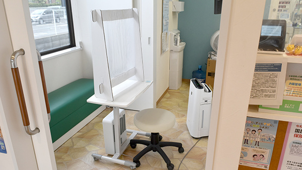 感染予防待合スペース