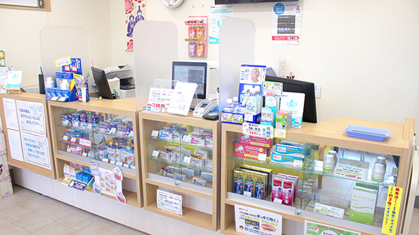 シオン薬局大磯月京店の受付/カウンター