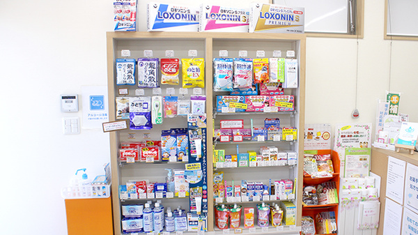 シオン薬局大磯月京店の一般医薬品