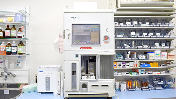 大賀薬局　道善店の調剤器具