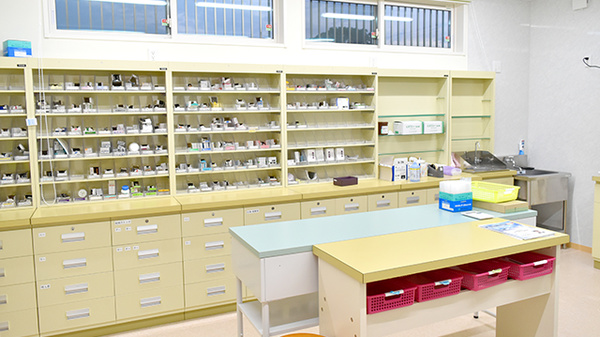 トマト調剤薬局 藍住店の調剤室