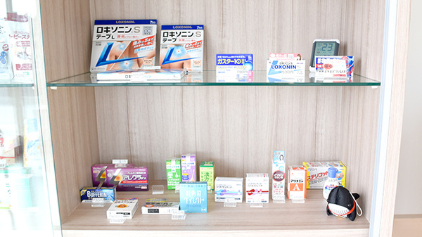 シミズ調剤薬局中央市民病院前店の一般医薬品