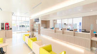 シミズ調剤薬局中央市民病院前店の受付/カウンター