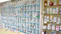 太陽薬局ピア高宮店の薬棚