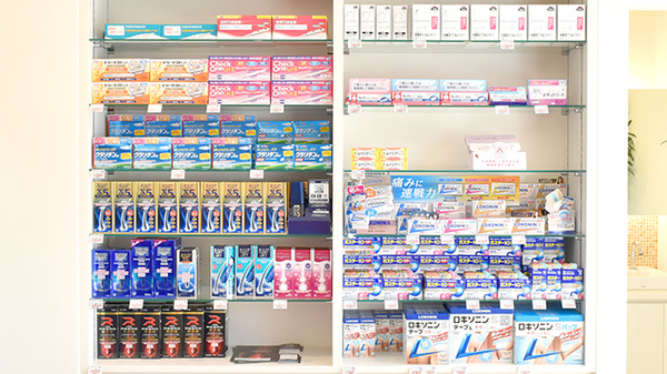 ウォンツ薬局メディカルモール吉島店の一般医薬品