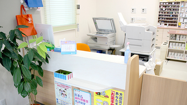 サンケア薬局 盛岡長橋店の受付/カウンター