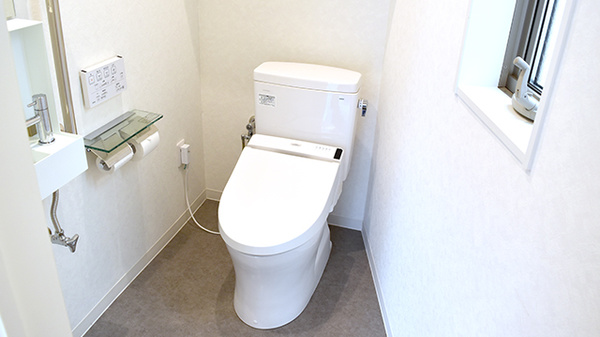 くすりのおうち湘南薬局のお手洗い