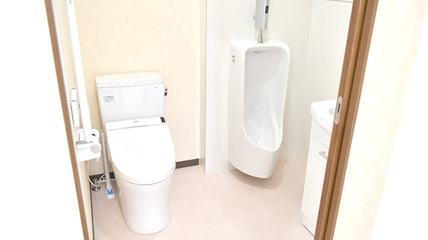 もみの木薬局　綾上店のお手洗い