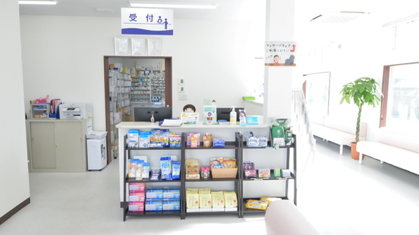あやめ薬局　結城店の受付/カウンター