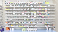 マルエ薬局前橋天川原店の薬棚