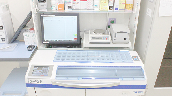 マルエ薬局前橋天川原店の調剤器具