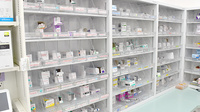 中央薬局那珂店の薬棚