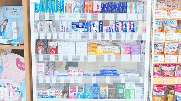 調剤薬局ツルハドラッグ宇都宮白沢店の一般医薬品