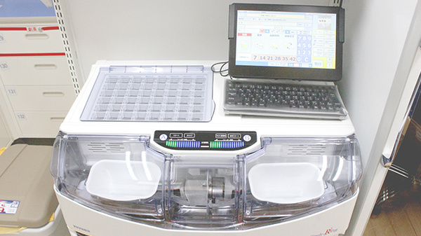 調剤薬局ツルハドラッグ千葉中央3丁目店の調剤器具