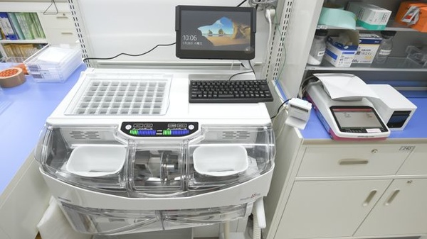 調剤薬局ツルハドラッグキセラ川西店の調剤器具