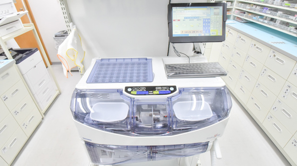 調剤薬局ツルハドラッグ石巻広渕店の調剤器具