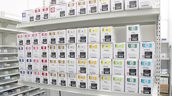 調剤薬局ツルハドラッグ双葉響が丘店の漢方薬