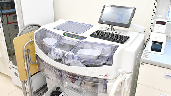 ウォンツ緑井薬局の調剤器具