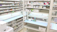 ドラッグセイムス石川台薬局の調剤室