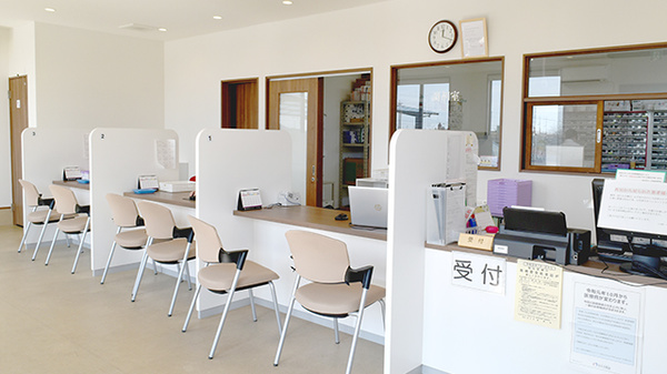 らら薬局大塩店の受付/カウンター
