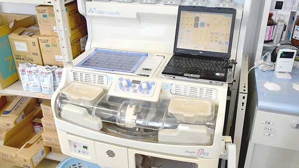 らら薬局大塩店の調剤器具