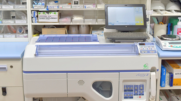 ドレミ薬局連島店の調剤器具