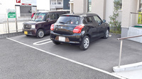グリーン薬局黒髪店の駐車場